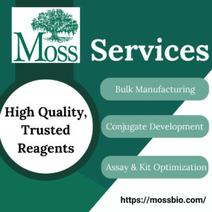 Moss Services: Bulk Manufacturing, Conjugate Development, Assay and Kit Optimization